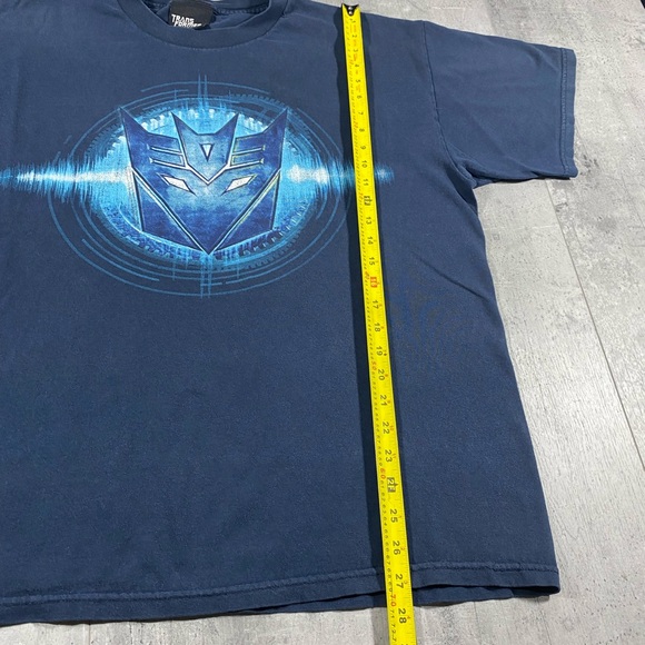 2009 Navy Transformers Movie Promo Tee Shirt - Picture 6 of 7